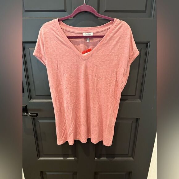 Jessica Simpson comfy v-neck top - Picture 1 of 5